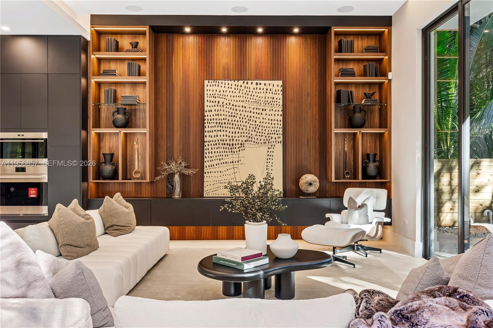 2805 Freeman Street Miami, FL 33133 - Photo 83 of 92 a living room with furniture and large window