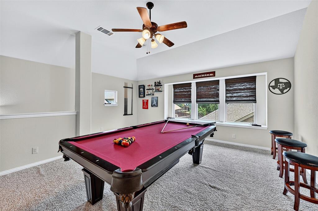 910 Calder Court Anna, TX 75409 - Photo 32 of 37 a room with pool table and windows