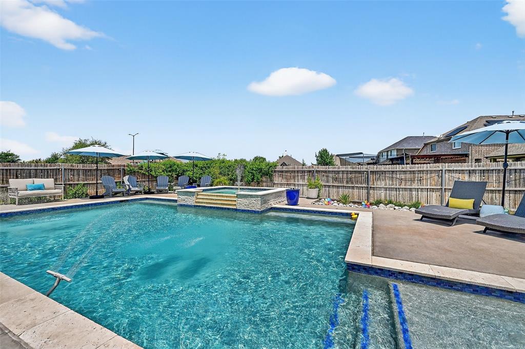 910 Calder Court Anna, TX 75409 - Photo 5 of 37 a view of a garden with houses