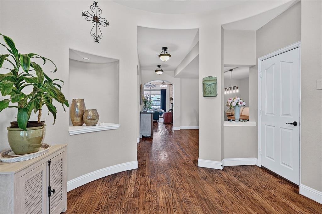 910 Calder Court Anna, TX 75409 - Photo 9 of 37 a view interior of the house and wooden floor