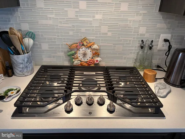 a close view of a stove