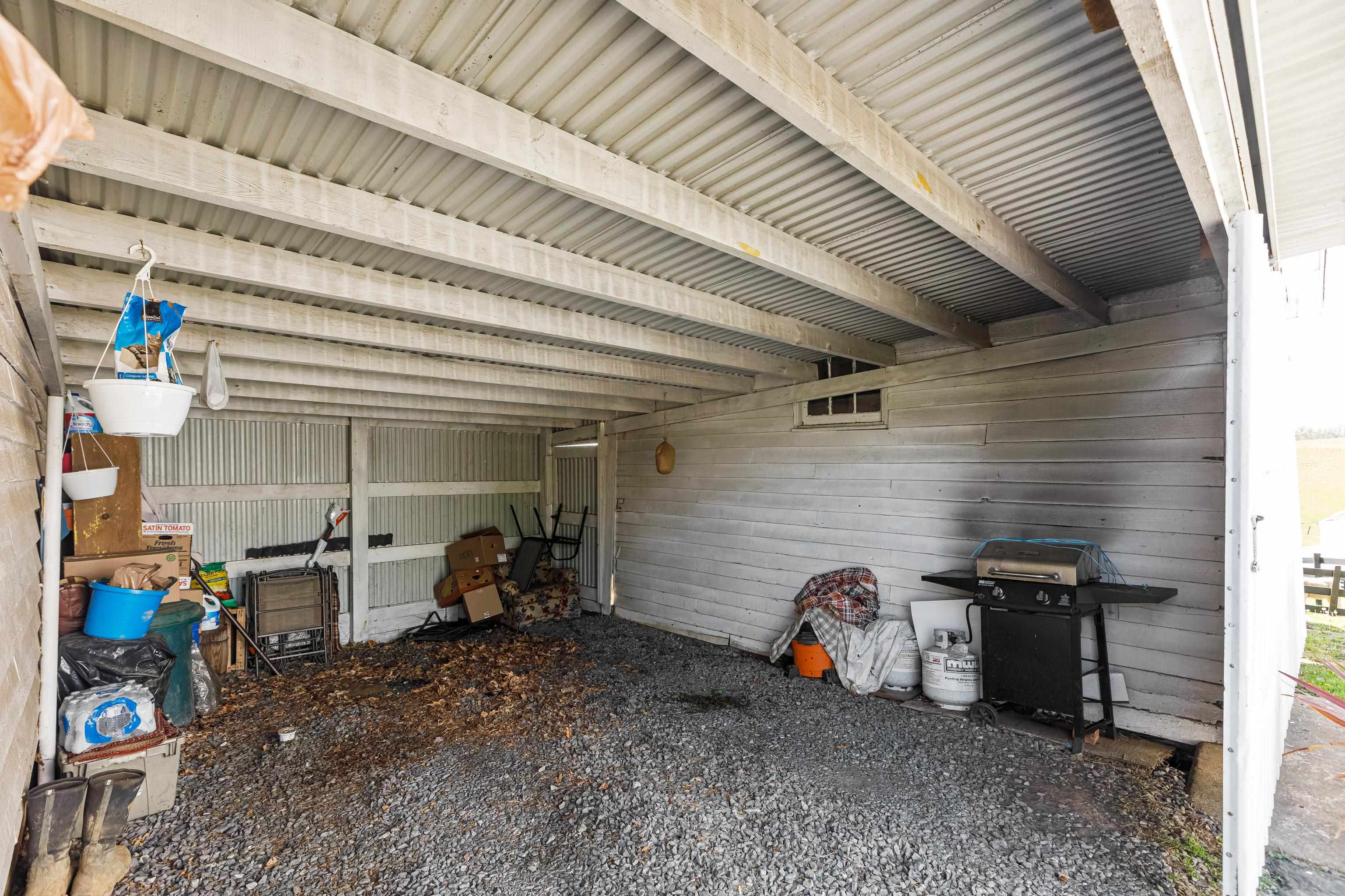 344 Free Mason Run Road Mount Solon, VA 22843 - Photo 36 of 45 a view of a garage with parked cars