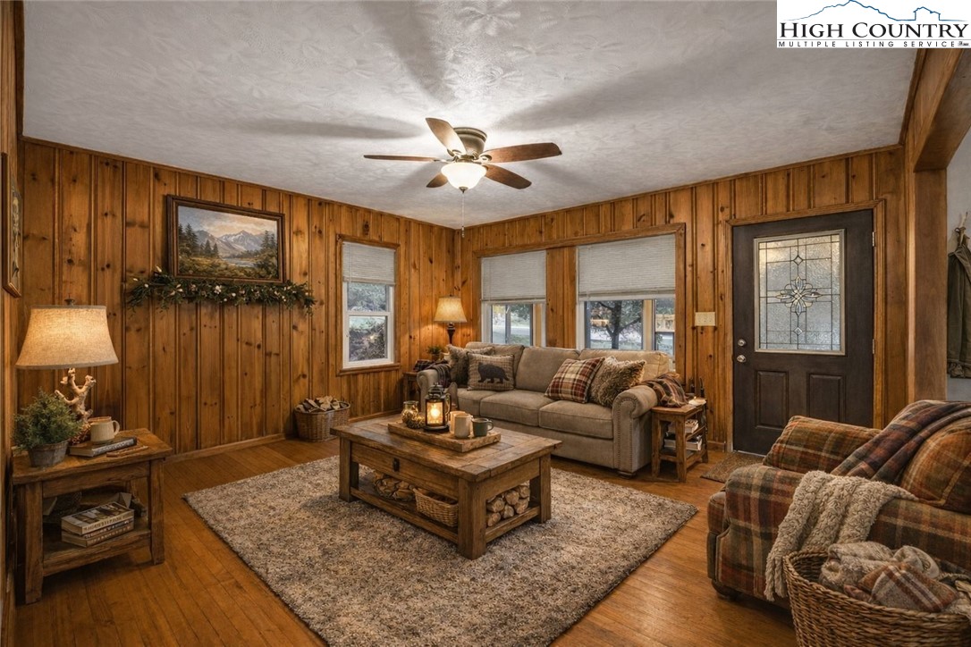 117 Andrews Ridge Road Sparta, NC 28675 - Photo 8 of 50 a living room with furniture and a large window