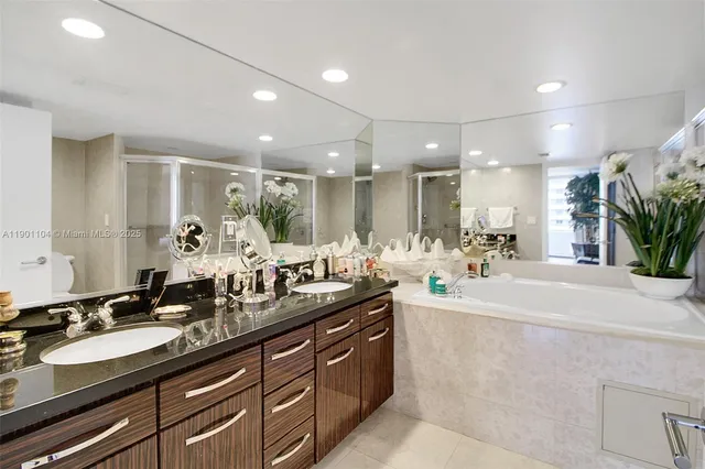 a room with a washer and dryer