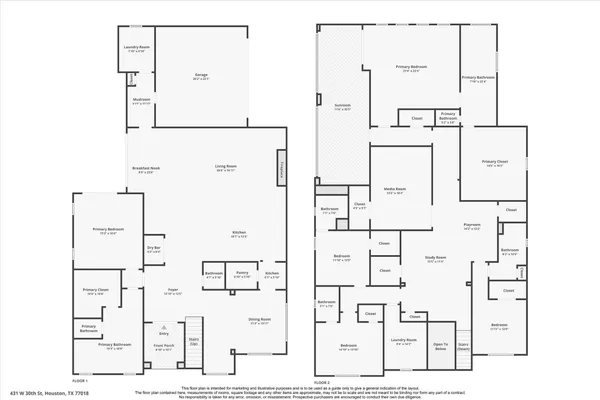 $10,500 | 431 West 30th Street, Houston, TX 77018