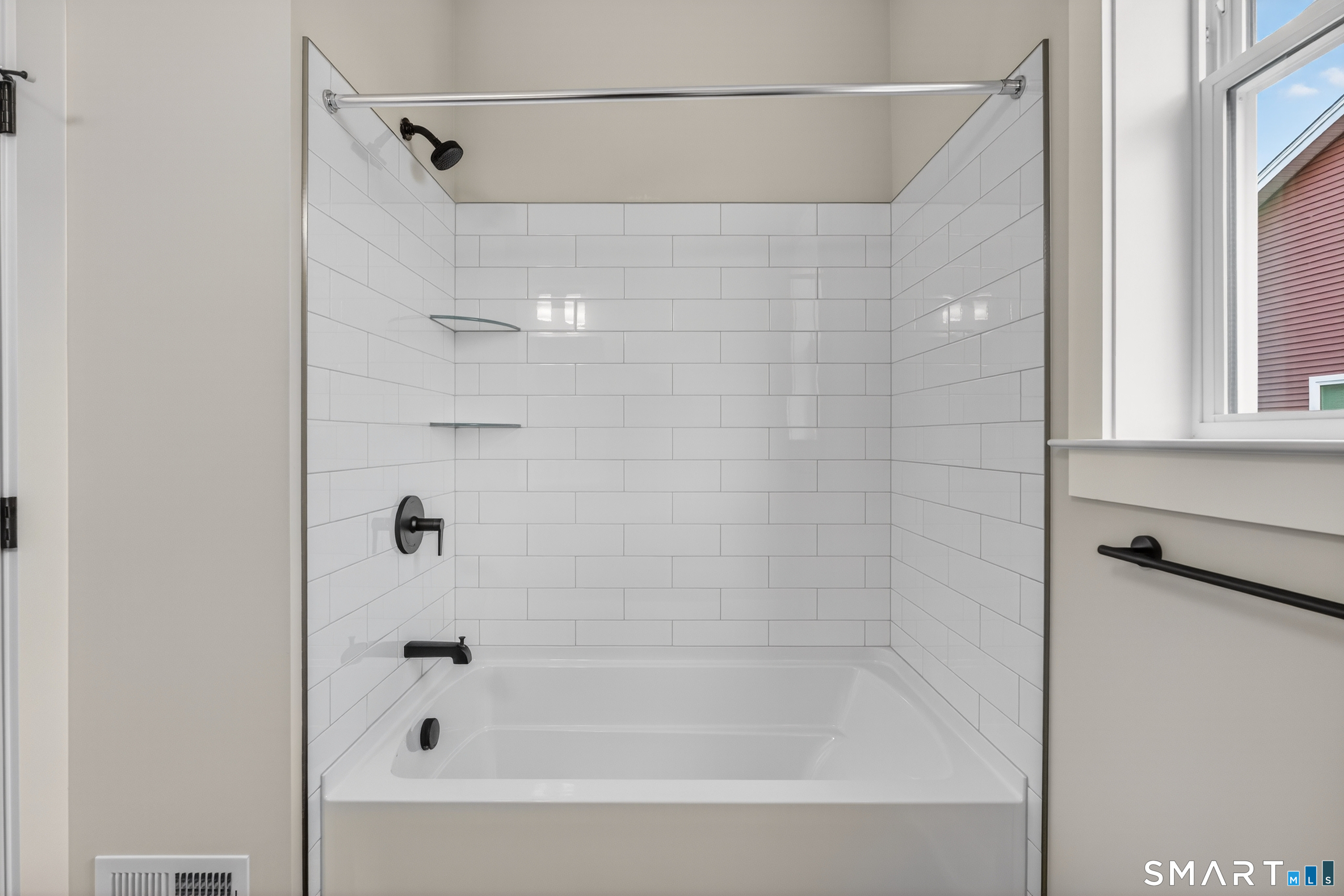 45 Summertime Circle Pawcatuck, CT 06379 - Photo 20 of 35 a bathroom with a shower and a bath tub