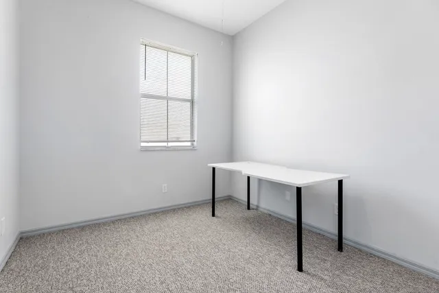 a view of workspace with window