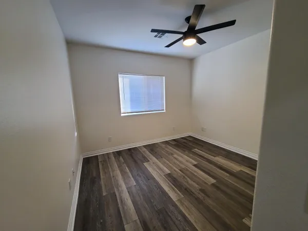 wooden floor in an empty room