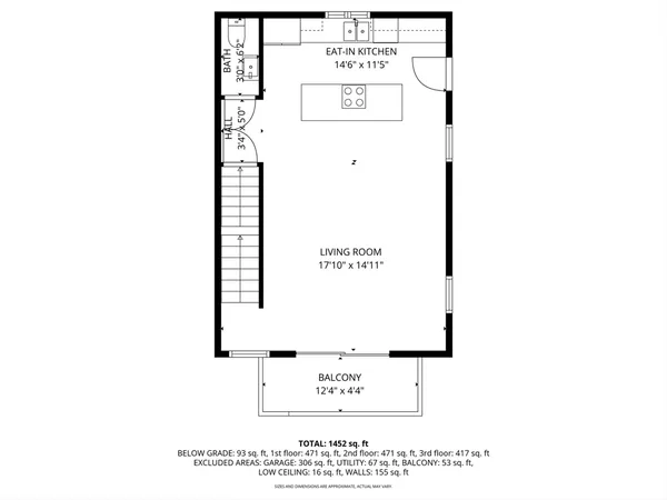 a picture of a floor plan