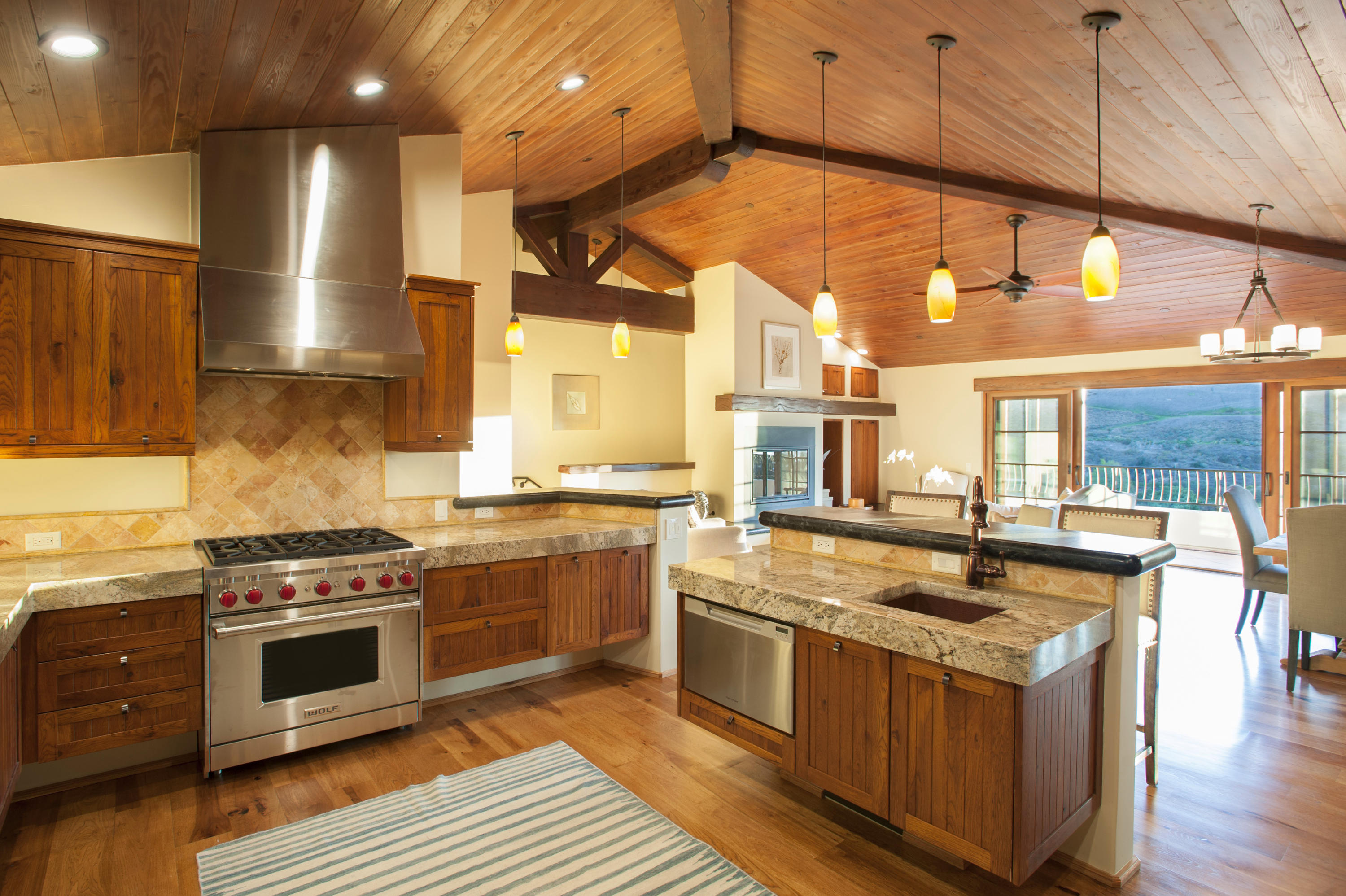 20 Alisal Road Santa Barbara, CA 93103 - Photo 16 of 33 a kitchen with stainless steel appliances granite countertop a stove and a sink