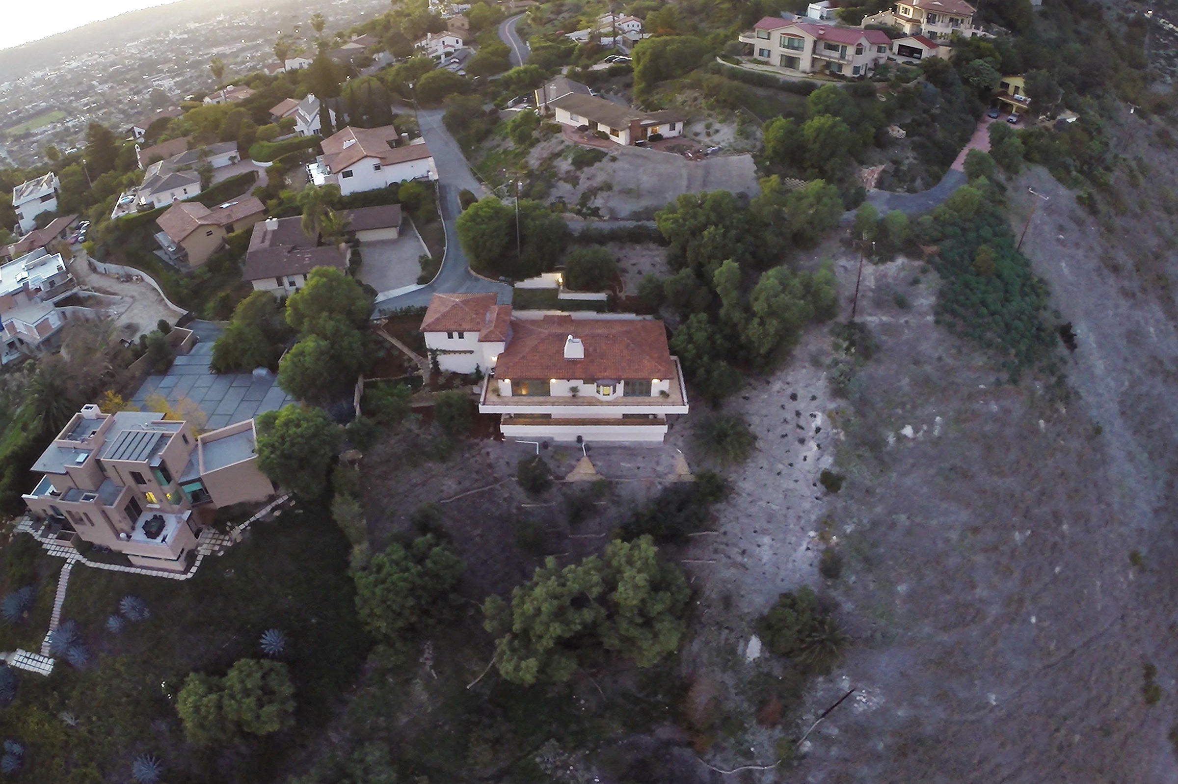 20 Alisal Road Santa Barbara, CA 93103 - Photo 33 of 33 an aerial view of residential house with outdoor space and trees
