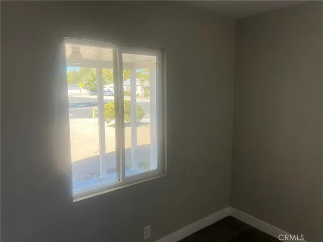 a small space with a window