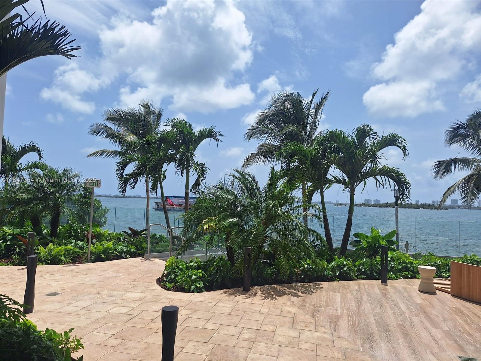 700 Northeast 24th Street, Unit 1603 Miami, FL 33137 - Photo 45 of 67 a view of a backyard