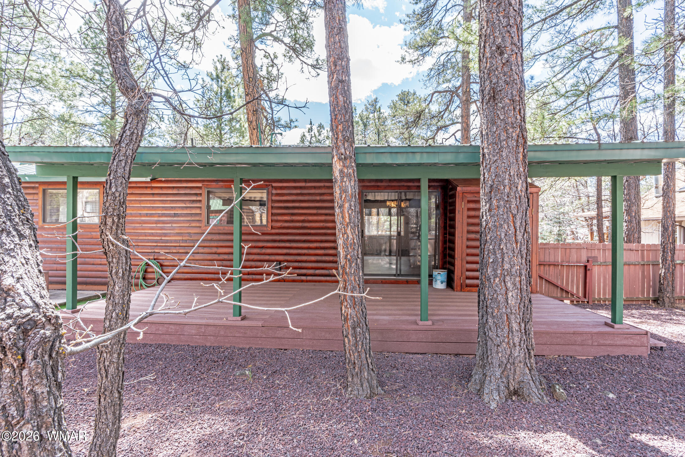 3225 Turkey Track Road Pinetop, AZ 85935 - Photo 24 of 25 view from the back fence line