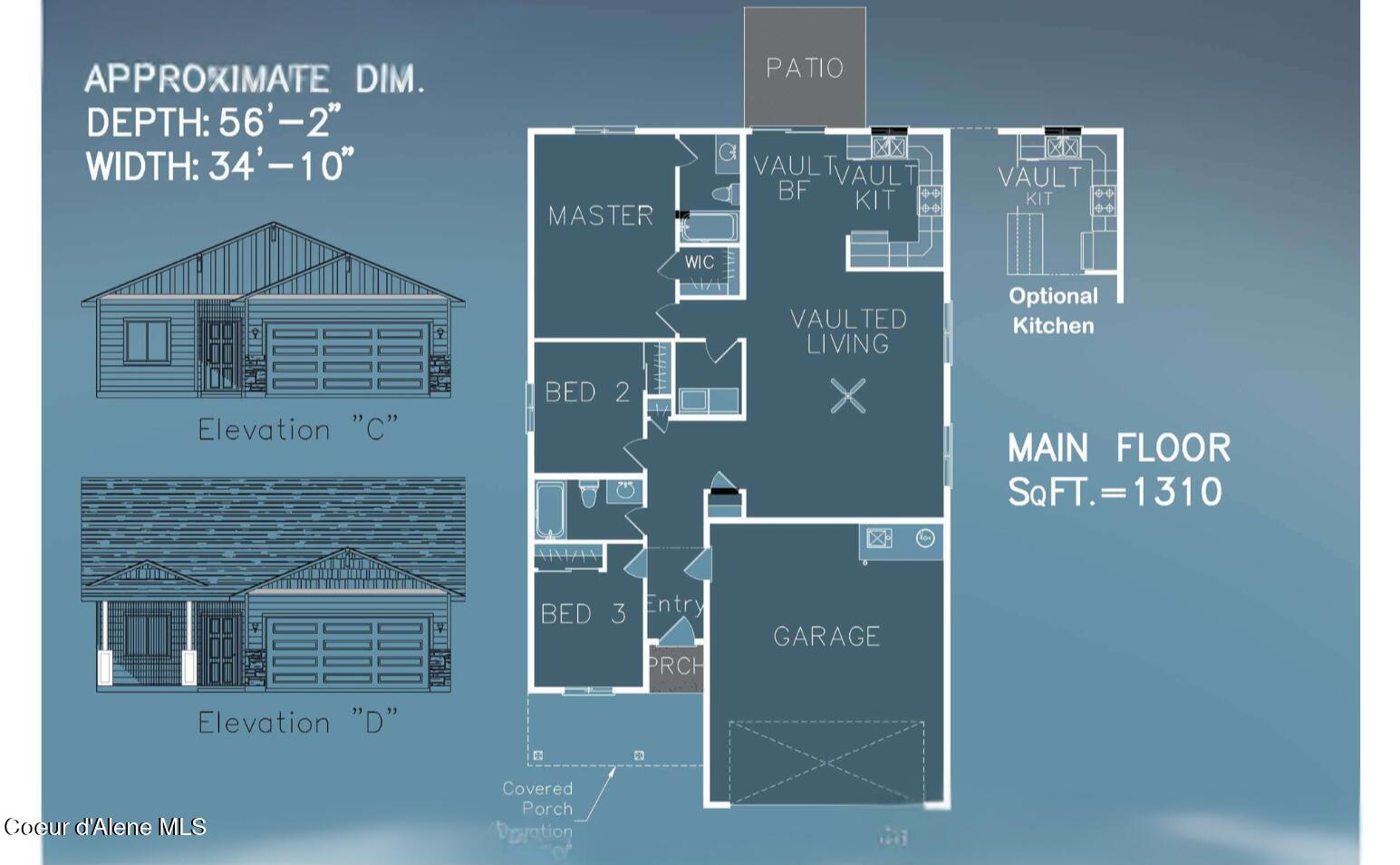 924 Lower Page Road Smelterville, ID 83868 - Photo 2 of 14 1310 Plan