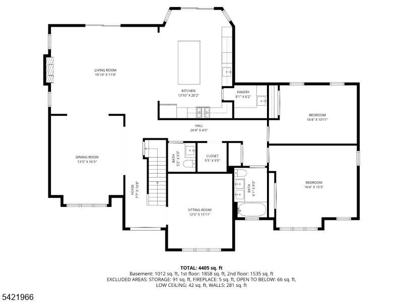 85 Pine Brook Road Montville, NJ 07082 - Photo 48 of 50 a picture of a room with a white wall and a picture
