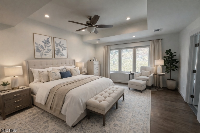 85 Pine Brook Road Montville, NJ 07082 - Photo 10 of 50 a spacious bedroom with a bed and a couch
