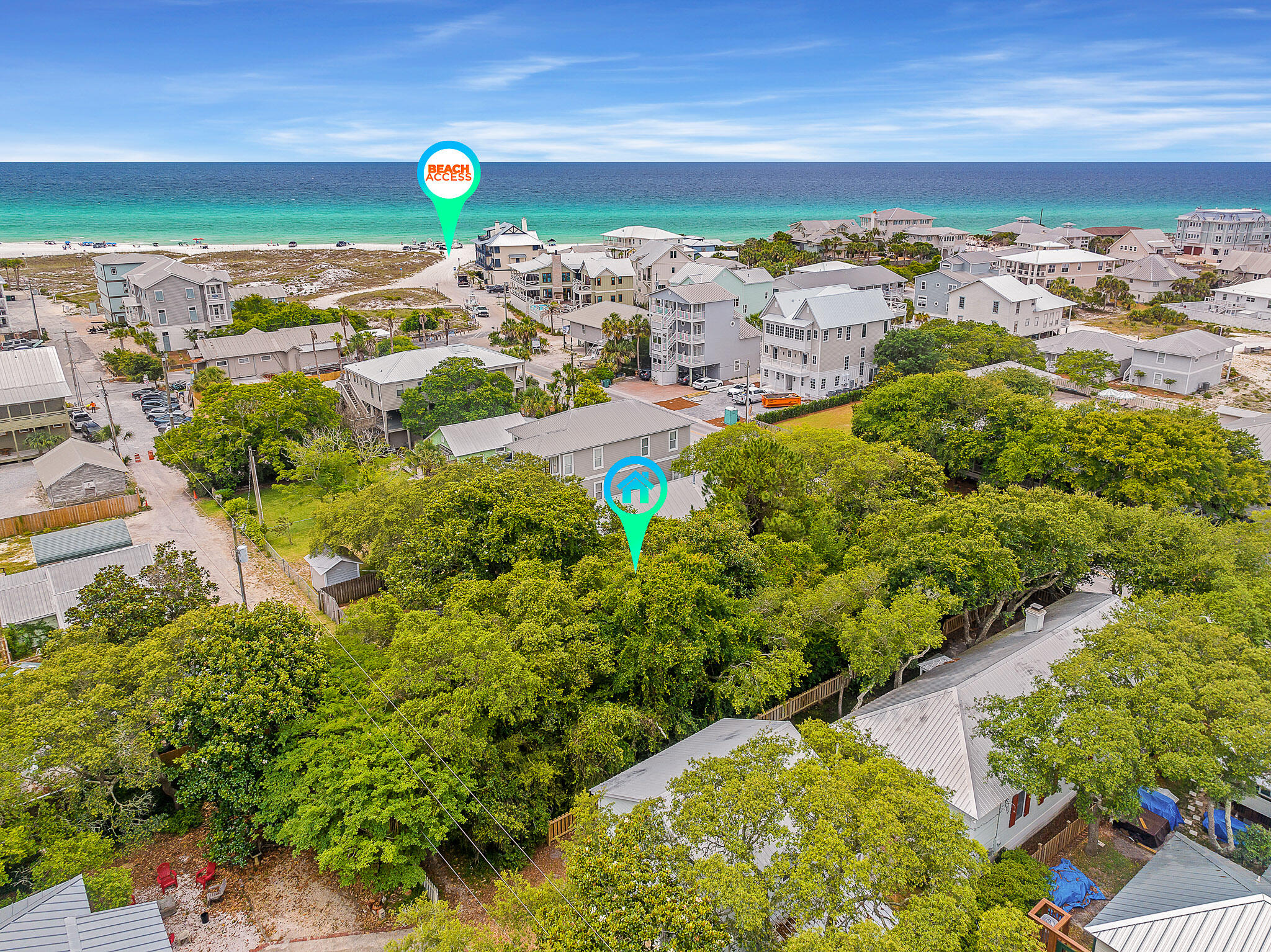 485 Defuniak Street Santa Rosa Beach, FL 32459 - Photo 2 of 21 a view of a city