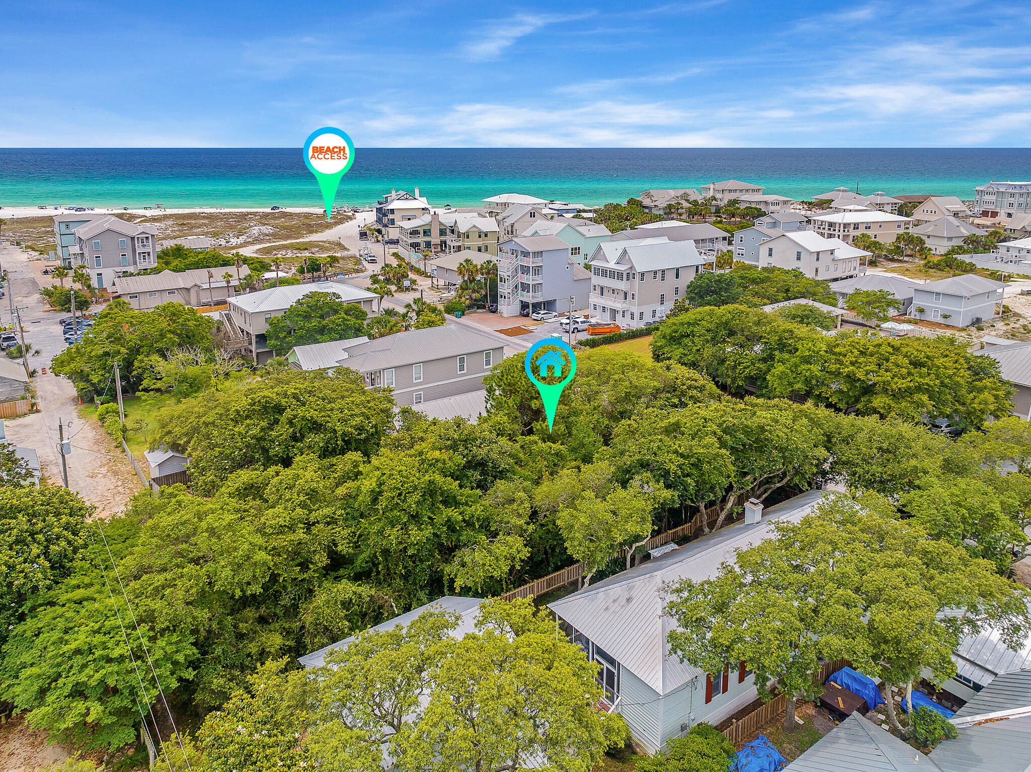 485 Defuniak Street Santa Rosa Beach, FL 32459 - Photo 10 of 21 a view of a city