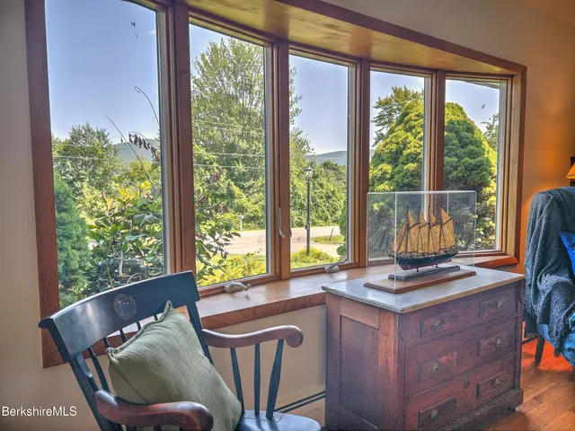 a view of a workspace with a window