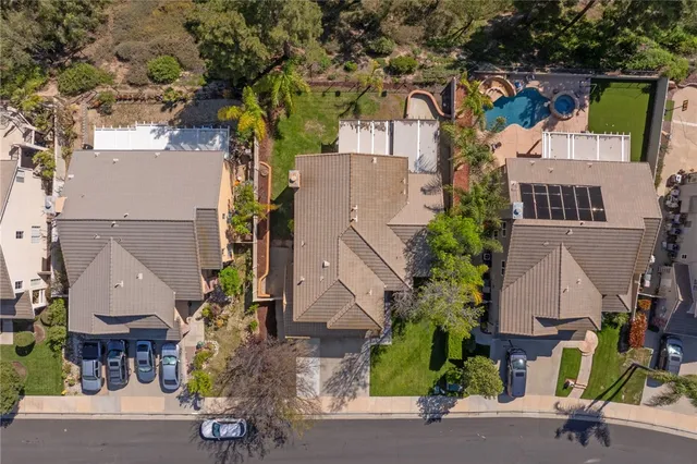 front view of a house with a street