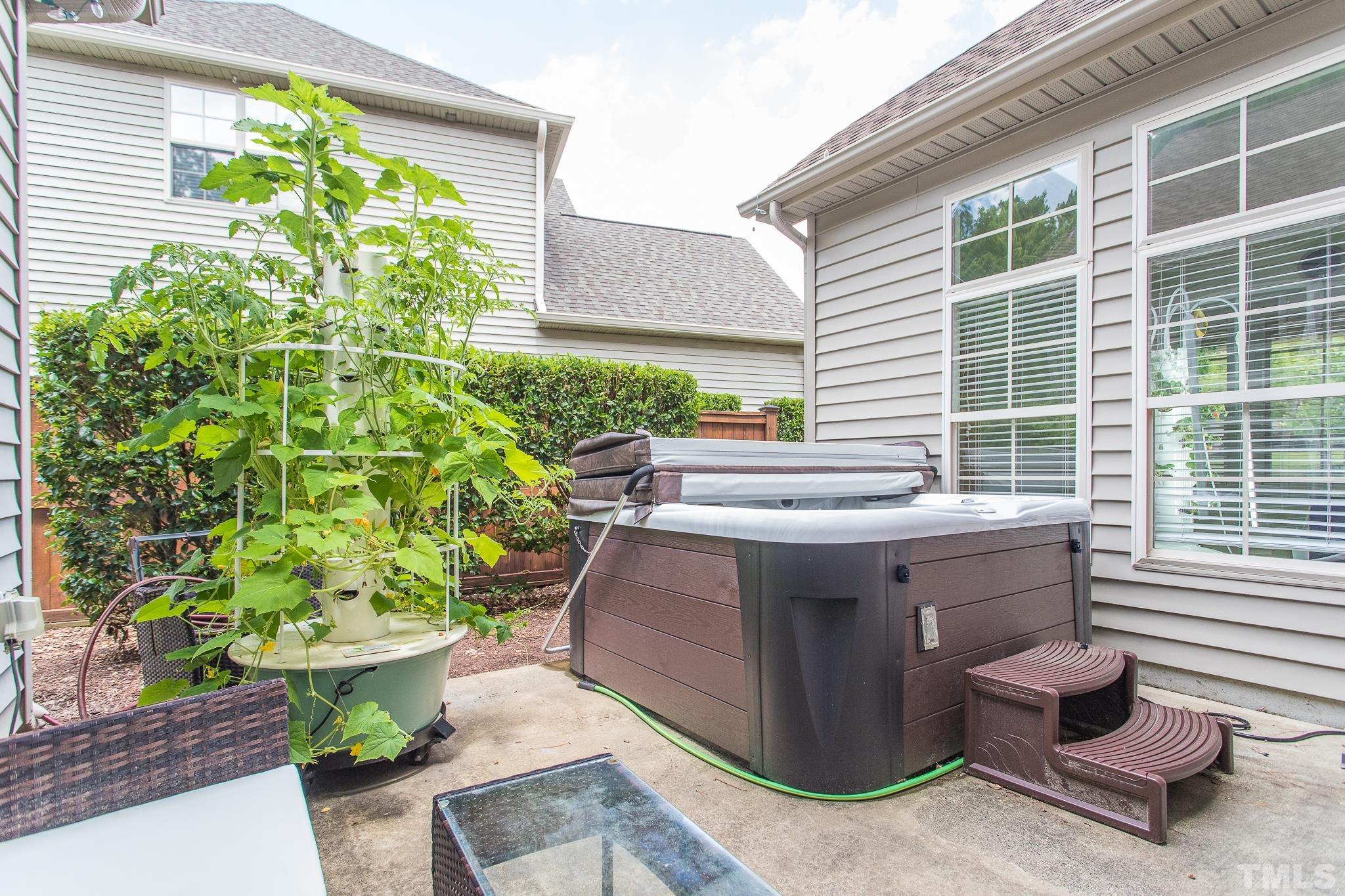 6221 Oconner Street Raleigh, NC 27617 - Photo 26 of 26 a view of a backyard with plants