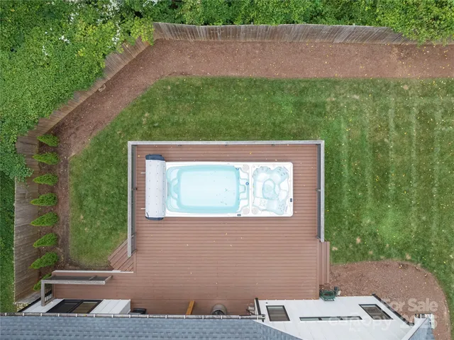 a view of outdoor space and deck