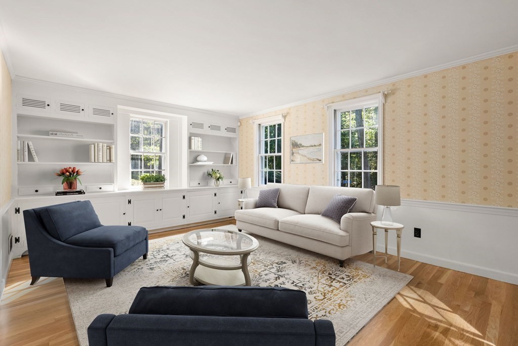 406 Chestnut Street Ashland, MA 01721 - Photo 7 of 28 a living room with furniture and a large window