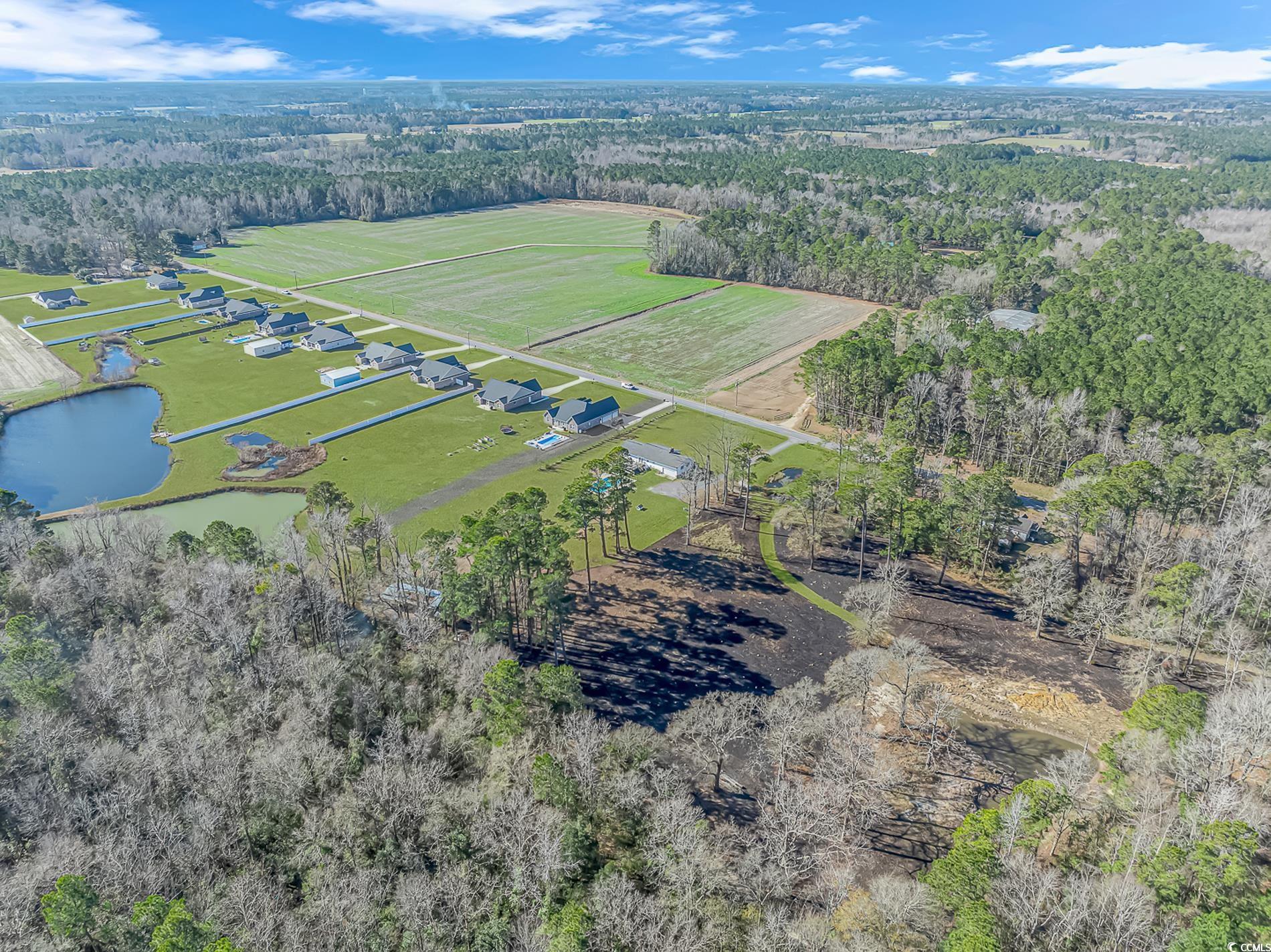 4106 Edwards Road Aynor, SC 29511 - Photo 38 of 39 Drone / aerial view with a water view