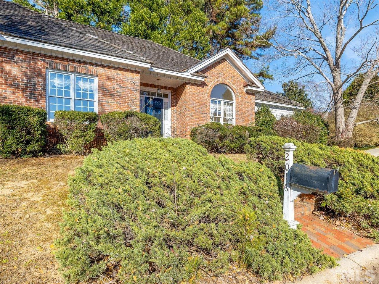 2016 Carrbridge Way Raleigh, NC 27615 - Photo 4 of 53 a house view with a outdoor space