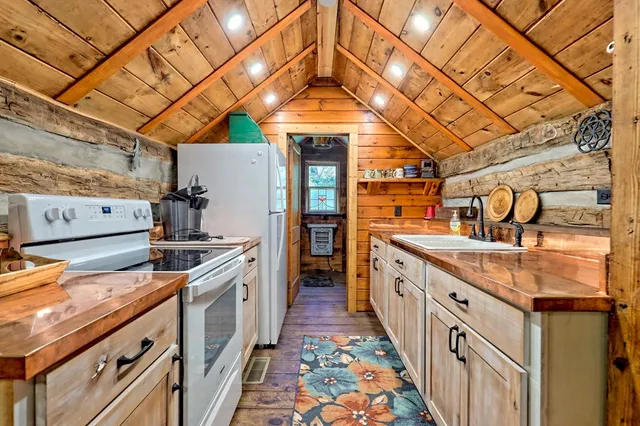 a storage room with washer and dryer