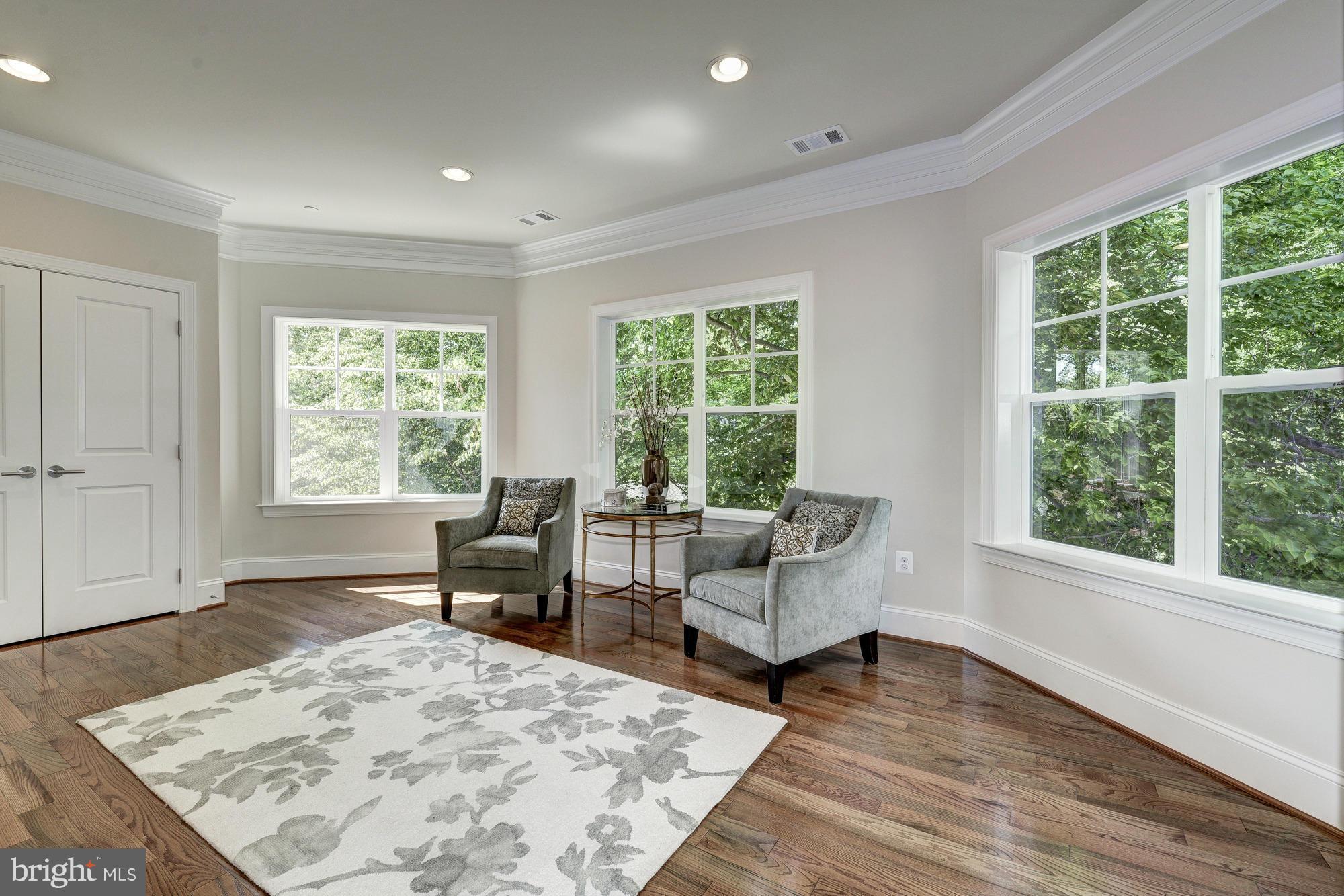 5849 Marbury Road Bethesda, MD 20817 - Photo 22 of 30 Stunning Owner's Suite with Sitting Room