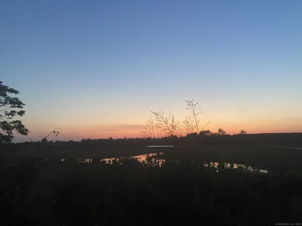 a view of sunset