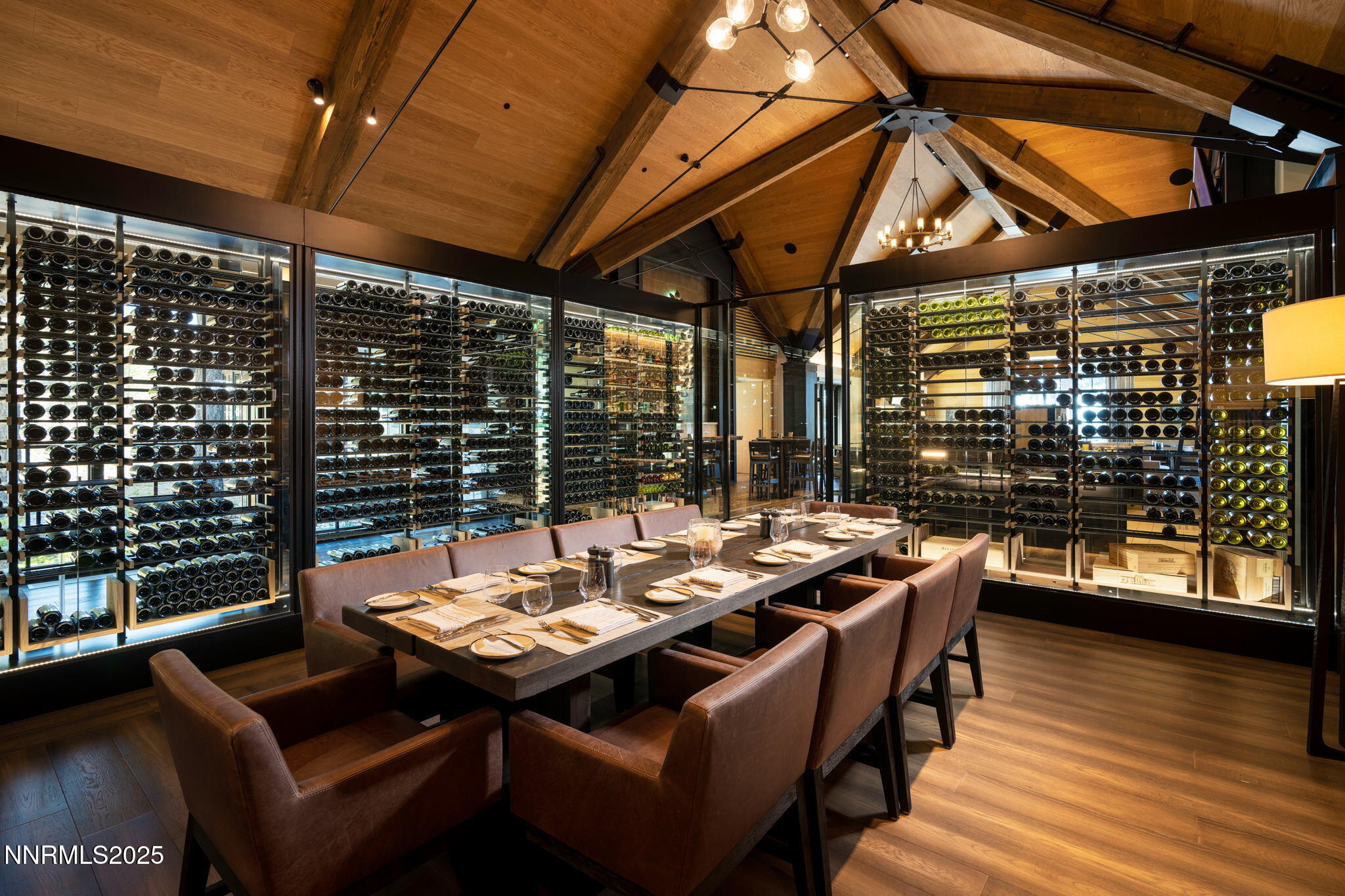 193 Redding Way, Unit 257 Carson City, NV 89705 - Photo 10 of 39 a view of a patio with table and chairs and wooden floor