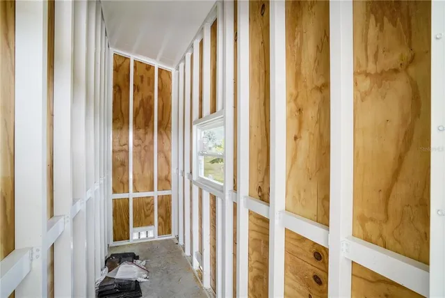 a view of a terrace with seating area