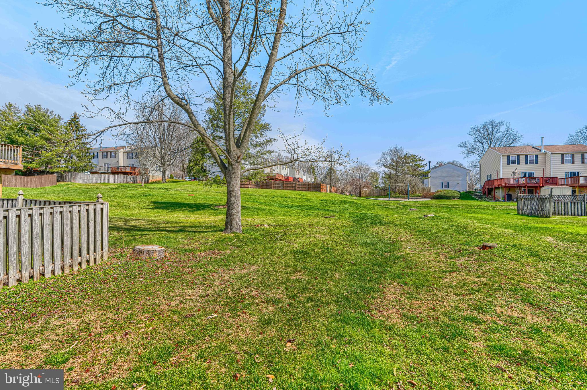 315 Overlea Place Abingdon, MD 21009 - Photo 54 of 56 a view of a deck with a big yard