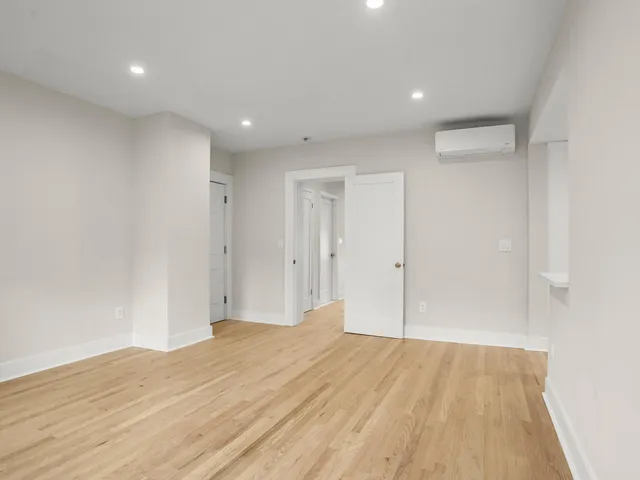 a view of empty room