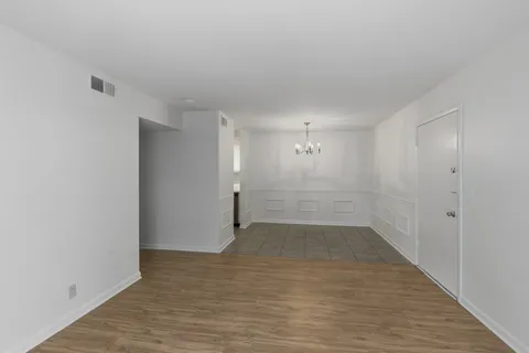 a view of empty room