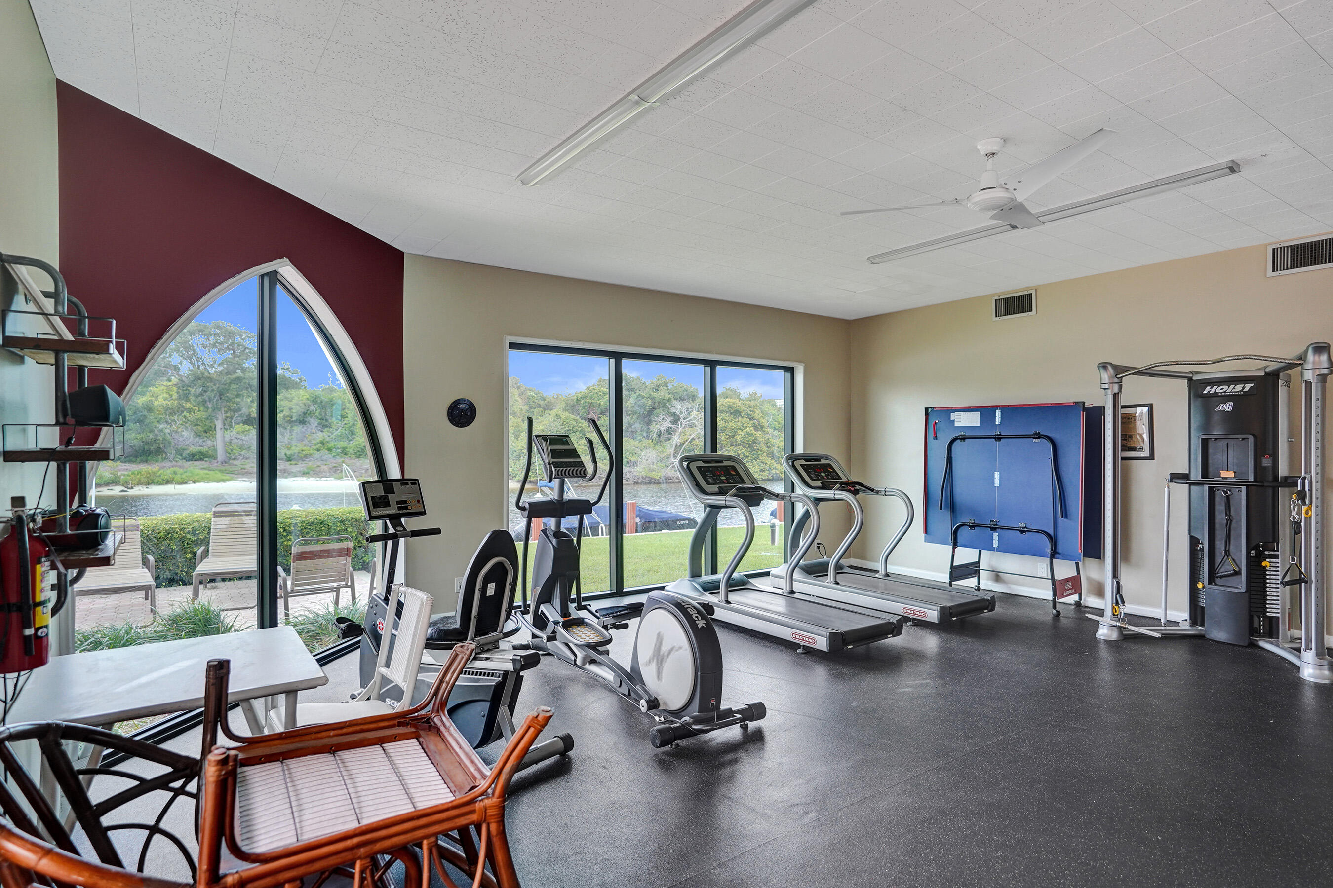 1627 Riverview Road, Unit 410 Deerfield Beach, FL 33441 - Photo 53 of 56 a view of a livingroom with furniture water view and windows