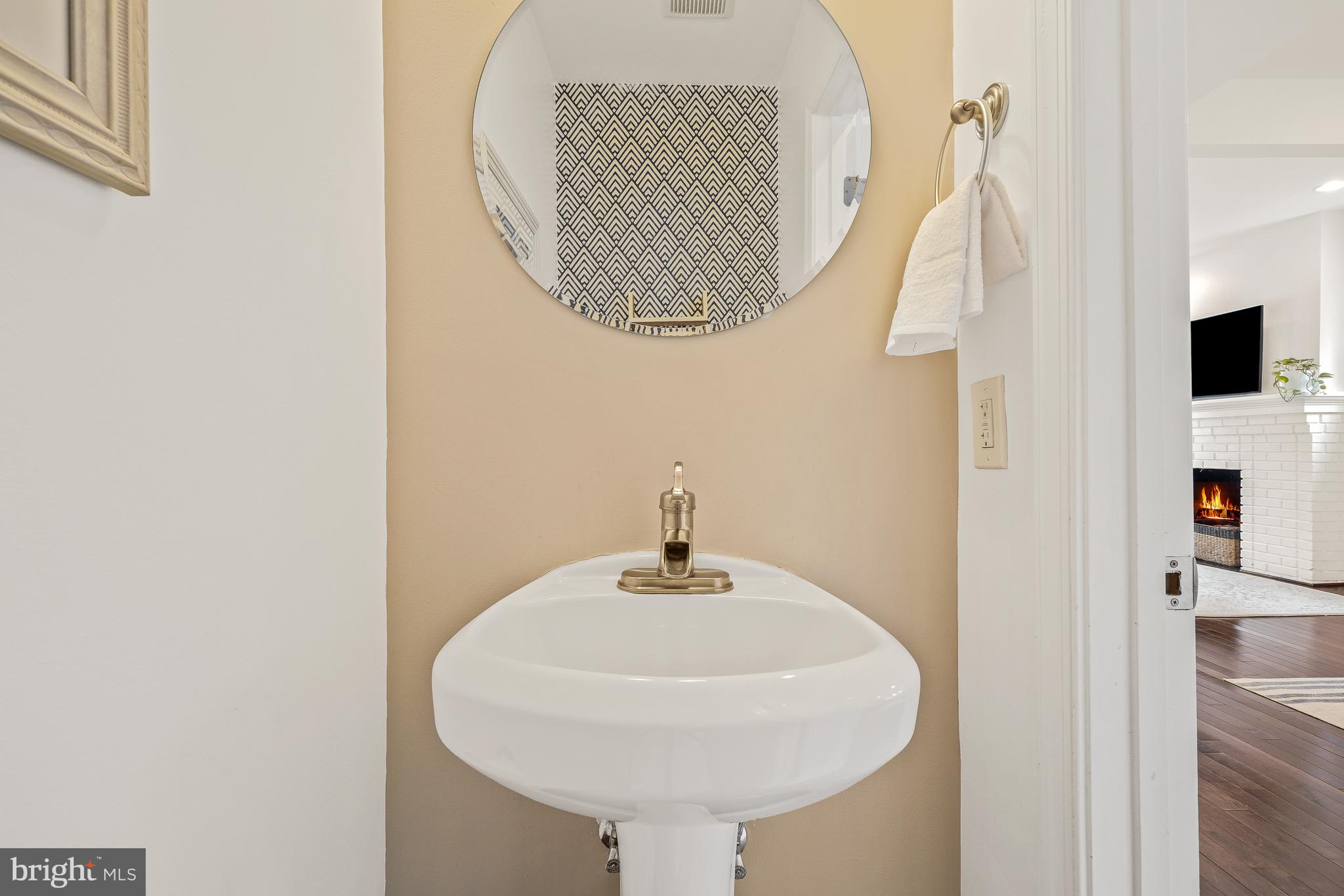 113 Webster Street Northwest Washington, DC 20011 - Photo 11 of 36 Powder room on main level