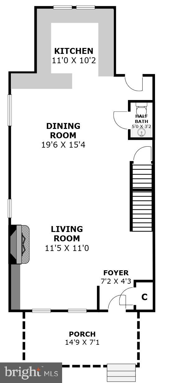 113 Webster Street Northwest Washington, DC 20011 - Photo 32 of 36 Main Level