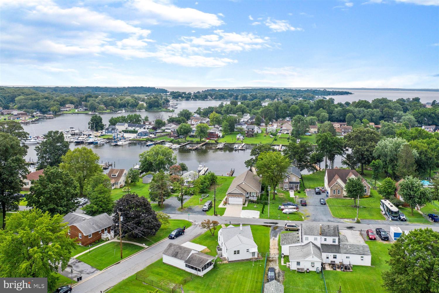 7801 North Cove Road Sparrows Point, MD 21219 - Photo 1 of 12 an aerial view of multiple house