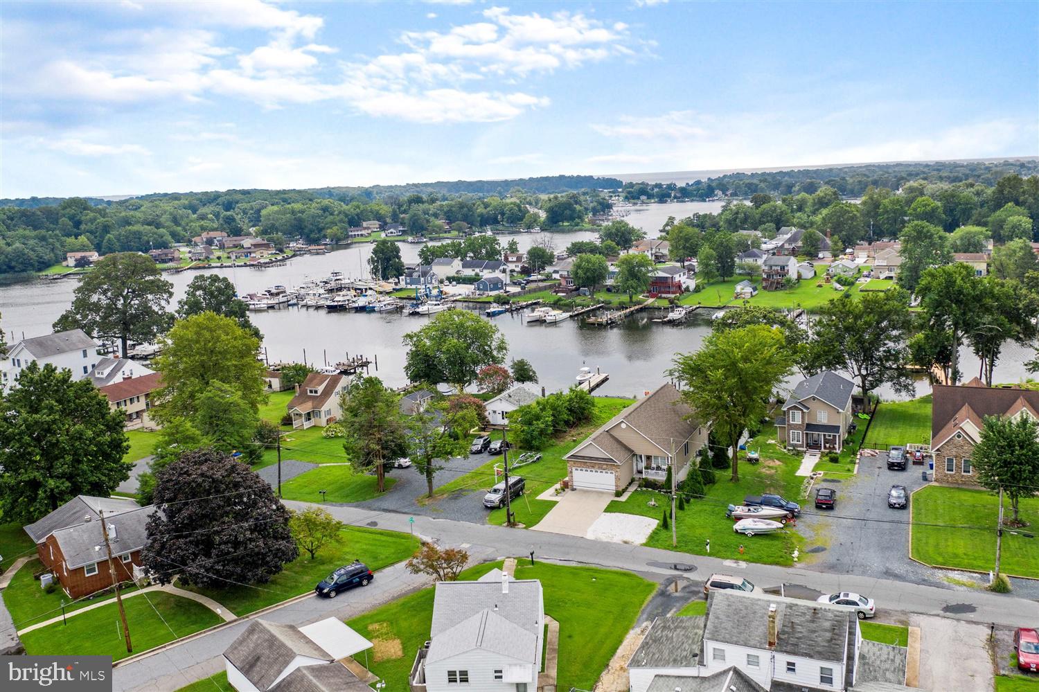 7801 North Cove Road Sparrows Point, MD 21219 - Photo 6 of 12 an aerial view of city and lake