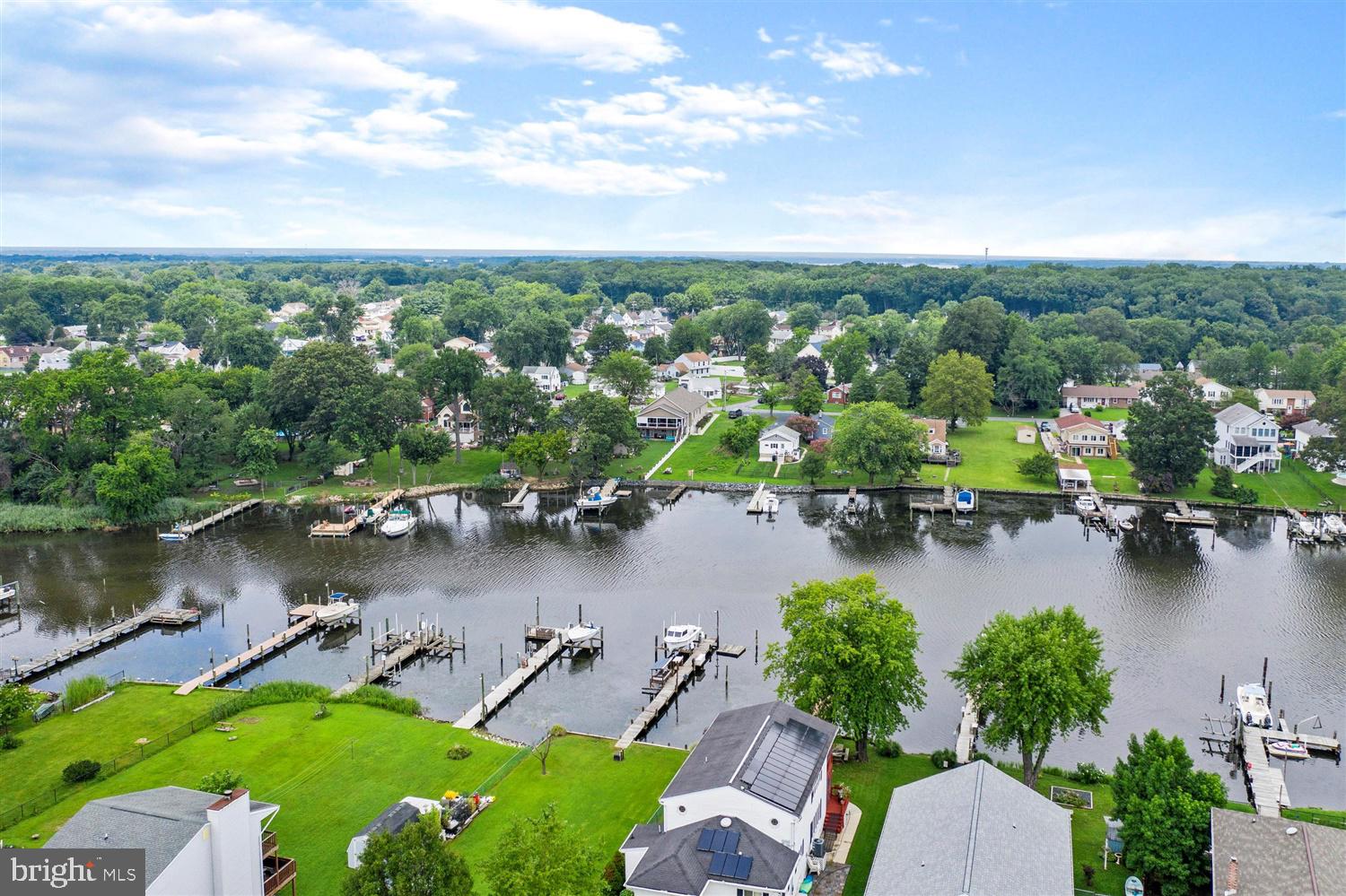 7801 North Cove Road Sparrows Point, MD 21219 - Photo 8 of 12 an aerial view of a city with lake view