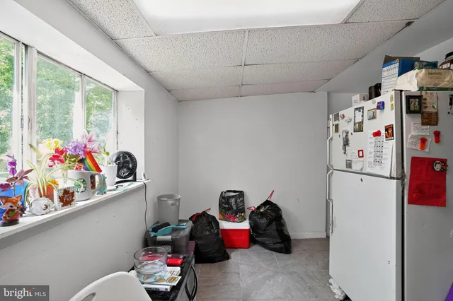 a room with storage and utility