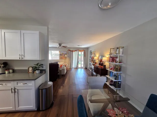 a room with gym equipment