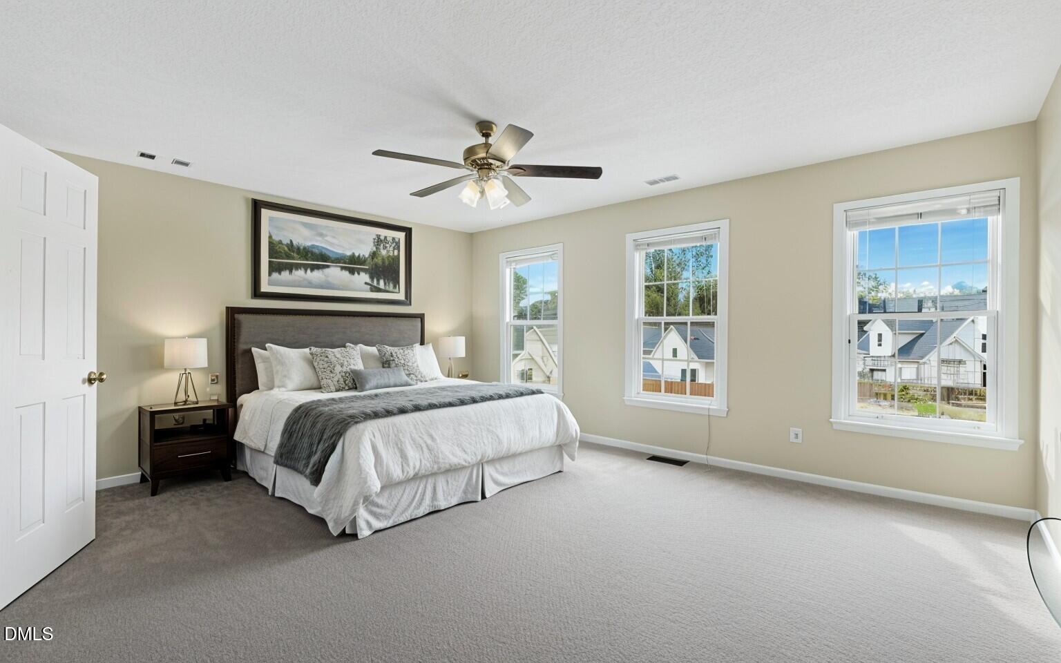 103 Springberry Court Cary, NC 27518 - Photo 18 of 37 Master Bedroom digitally staged