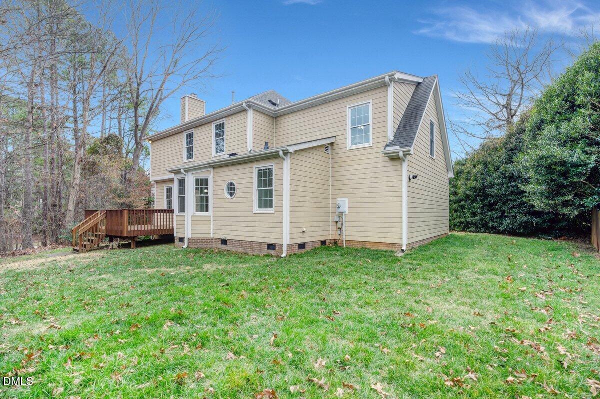 103 Springberry Court Cary, NC 27518 - Photo 34 of 37 Back yard