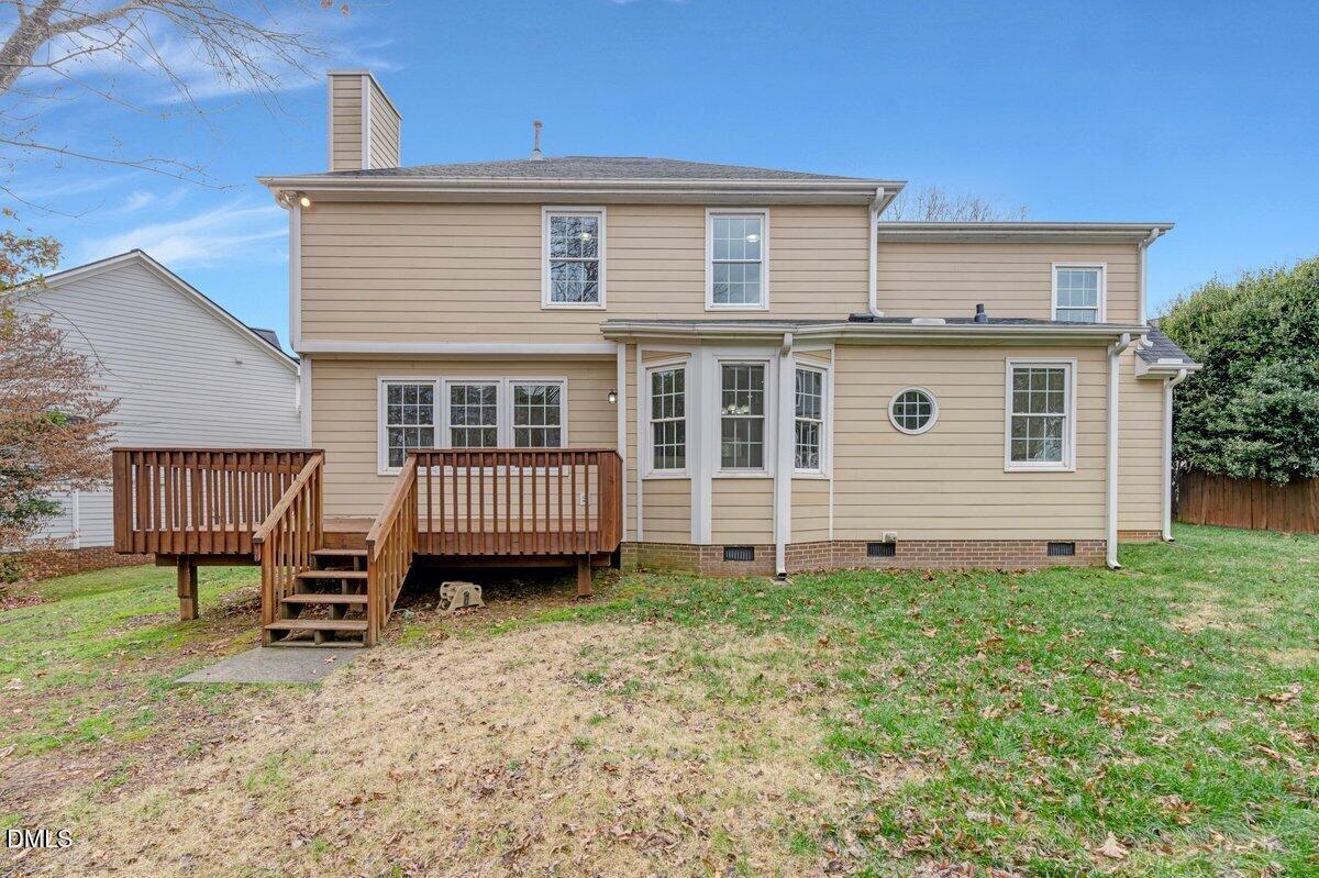 103 Springberry Court Cary, NC 27518 - Photo 35 of 37 Back yard