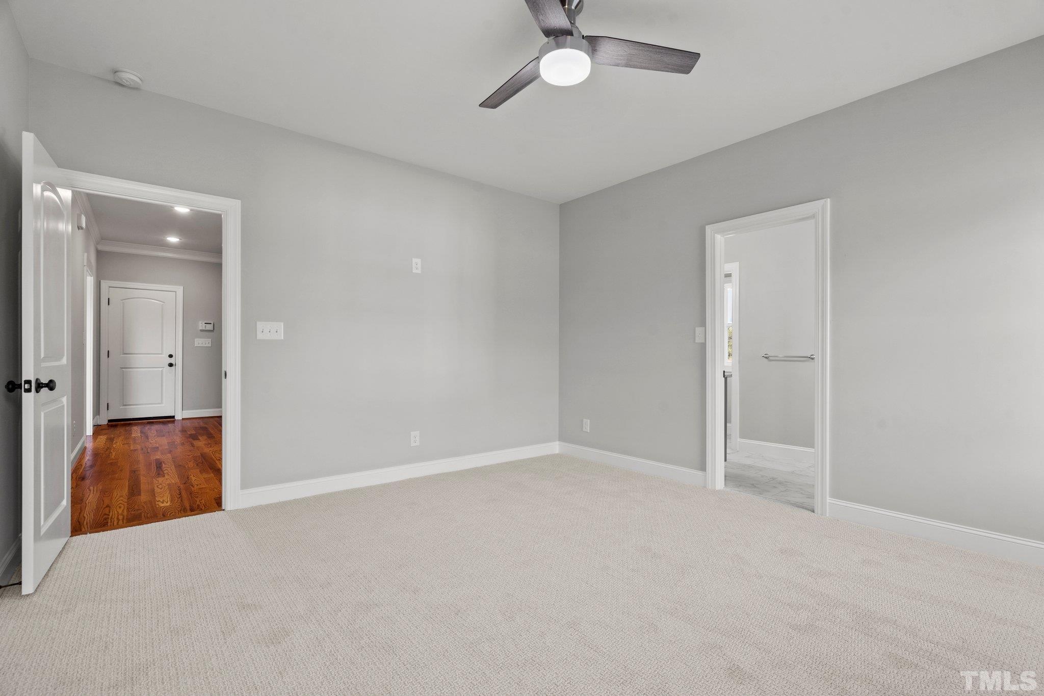 5901 Harvest Rdg Road Battleboro, NC 27809 - Photo 22 of 33 an empty room with fan and entrance